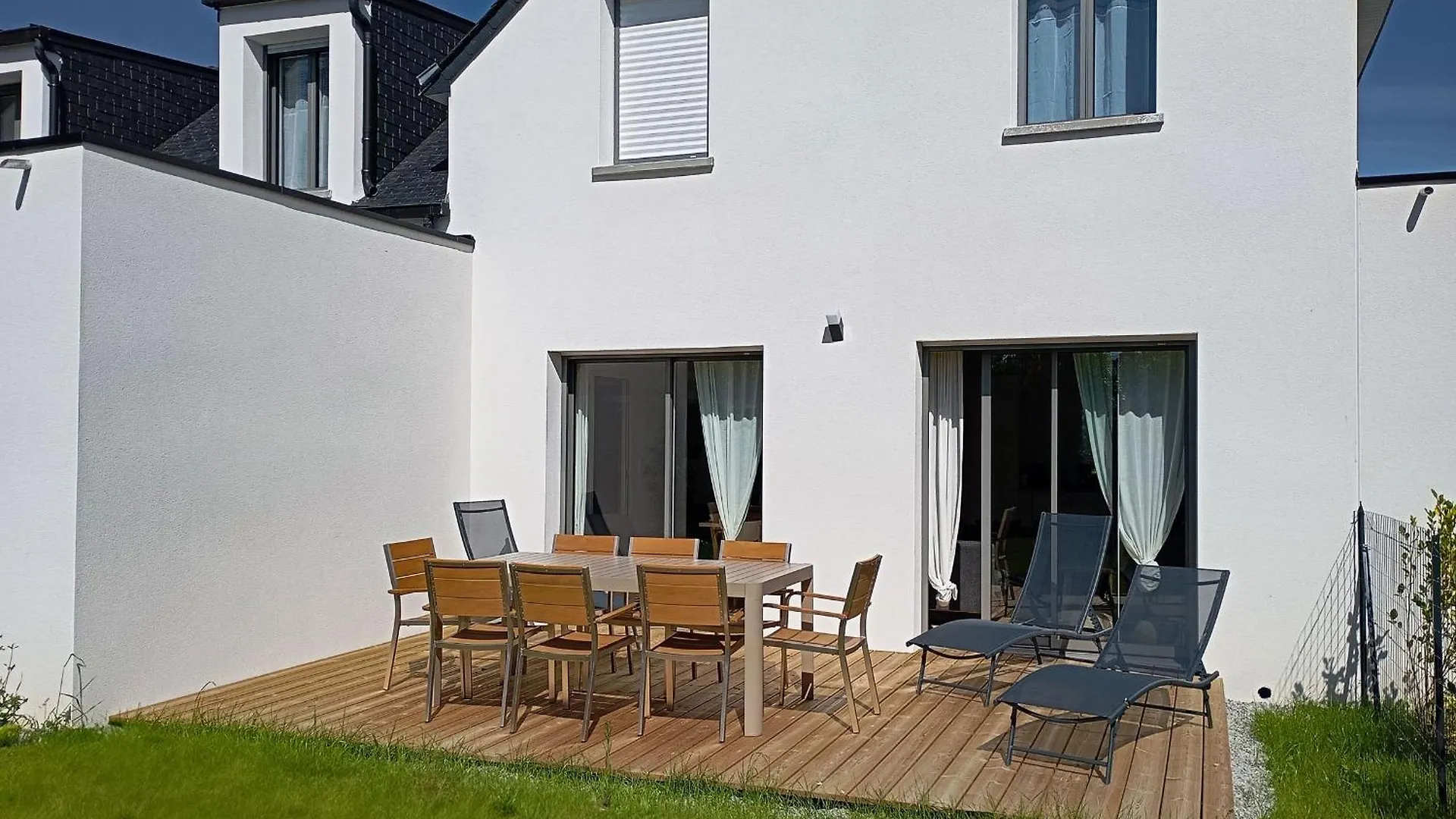 Maison 8 Pers, Proche Plage Et Commerces, Jardin, Barbecue, Equipements Bebe, Linge Inclus - Fr-1-639-122 アルゾン